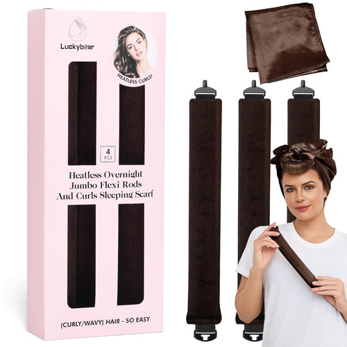 Heatless curls overnight rods - heatless,